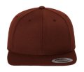 Classic Snapback Cap 6089M Brown